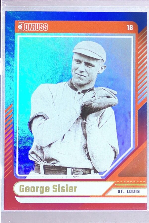 2024 Donruss George Sisler Red and Blue #22 Browns
