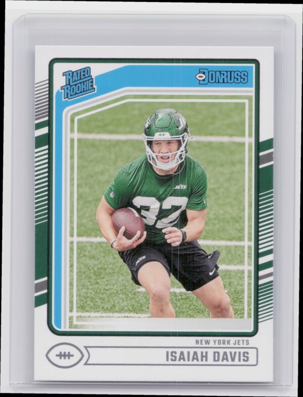 2024 Donruss Isaiah Davis RC 386 Jets