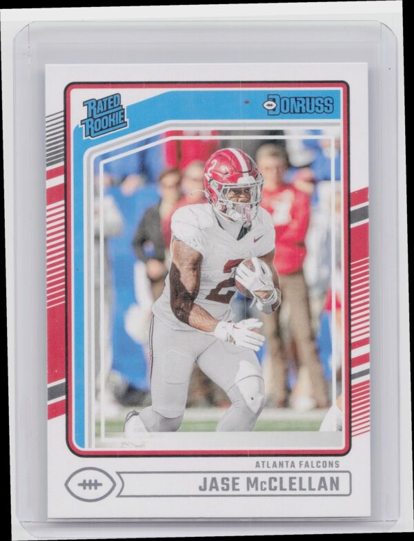 2024 Donruss Jase McClellan RC 375 Falcons