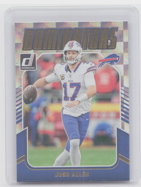 2024 Donruss Josh Allen 33 Bills Dominators