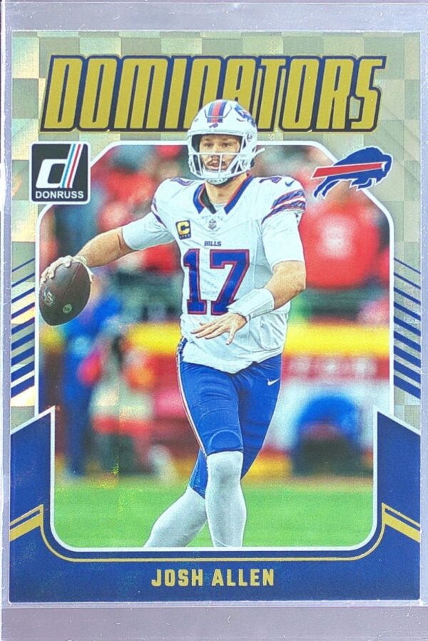 2024 Donruss Josh Allen 33 Bills Dominators