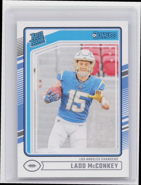 2024 Donruss Ladd McConkey RC 328 Chargers