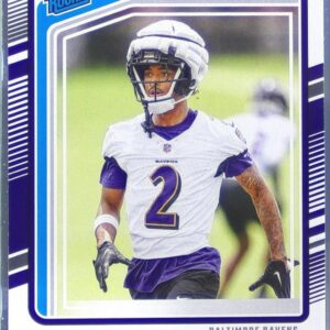 2024 Donruss Nate Wiggins RC #391 Ravens