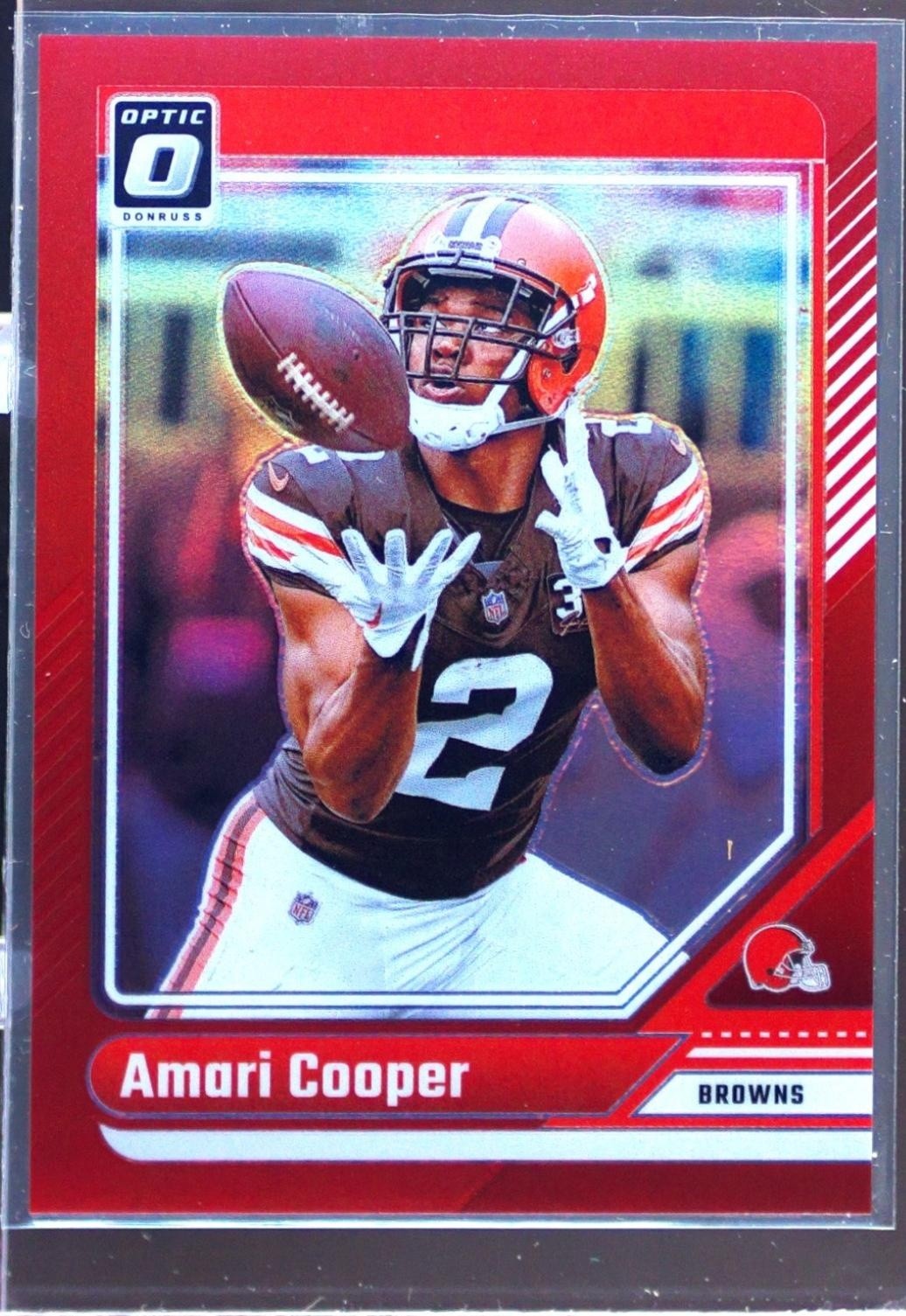 2024 Donruss Optic Amari Cooper Red /125 #47 Browns