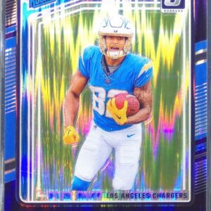 2024 Donruss Optic Brenden Rice Purple Shock RC #213 Chargers