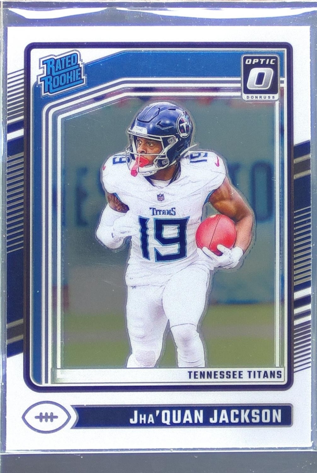 2024 Donruss Optic Jha'Quan Jackson RC #253 Titans