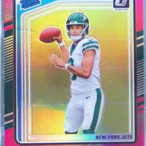2024 Donruss Optic Jordan Travis Pink RC #260 Jets