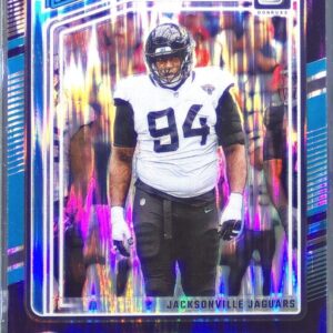 2024 Donruss Optic Maason Smith Purple Shock RC #269 Jaguars
