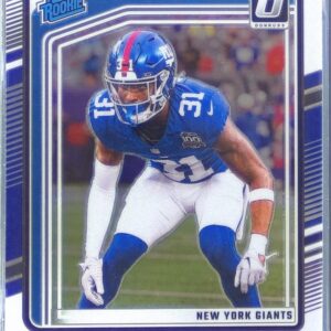 2024 Donruss Optic Tyler Nubin RC #296 Giants