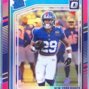 2024 Donruss Optic Tyrone Tracy Jr. Pink RC #259 Giants