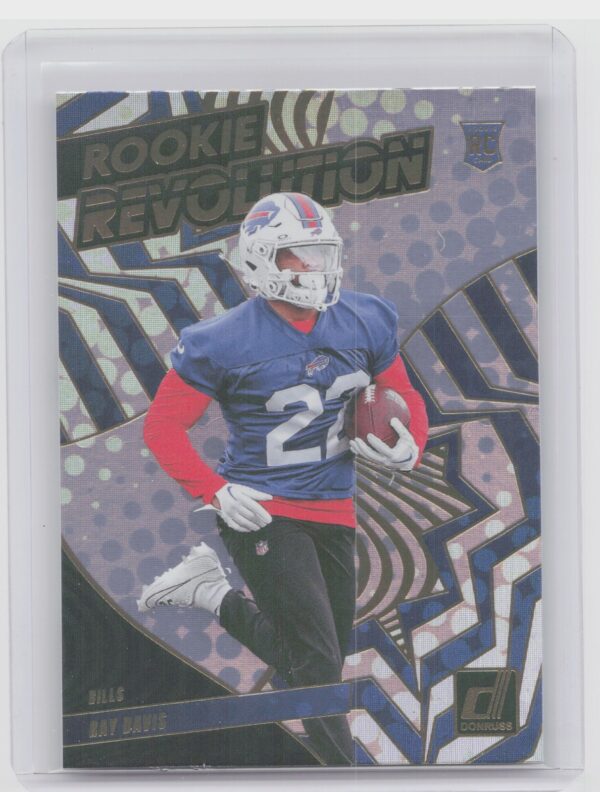 2024 Donruss Ray Davis 37 Bills Rookie Revolution