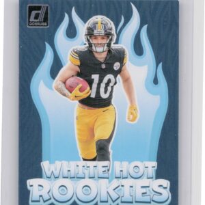2024 Donruss Roman Wilson RC #WH5 Steelers White Hot Rookies