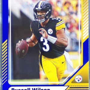 2024 Donruss Russell Wilson Press Proof Blue #160 Steelers
