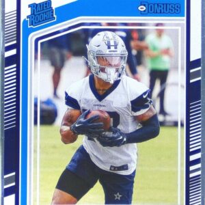 2024 Donruss Ryan Flournoy RC #356 Cowboys