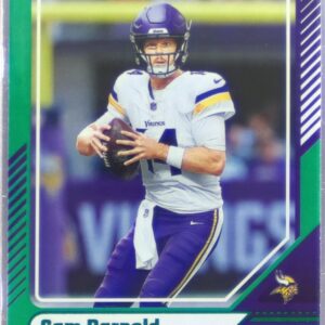2024 Donruss Sam Darnold Press Proof Green 180 Vikings
