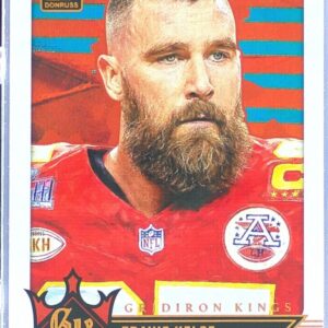 2024 Donruss Travis Kelce #1 Chiefs Gridiron Kings