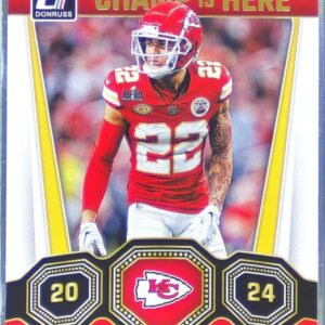 2024 Donruss Trent McDuffie #19 Chiefs Champ is Here