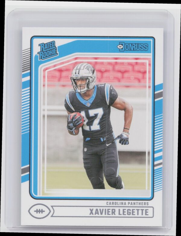 2024 Donruss Xavier Legette RC 323 Panthers