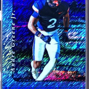 2024 Leaf Collective Andre Greene Jr. /20 #20B-11 Cavaliers PressPass Shim Blue