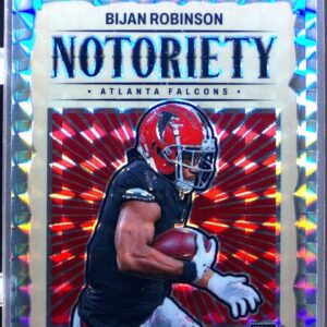 2024 Mosaic Bijan Robinson 11 Falcons Notoriety Mosaic