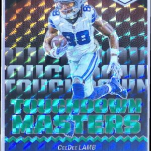 2024 Mosaic CeeDee Lamb TM-CDL Cowboys Touchdown Masters Mosaic Green