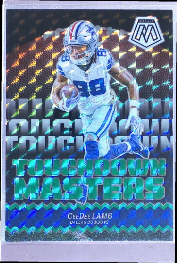 2024 Mosaic CeeDee Lamb TM-CDL Cowboys Touchdown Masters Mosaic Green