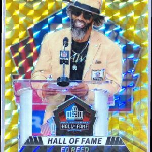 2024 Mosaic Ed Reed Mosaic Reactive Yellow 293 Ravens