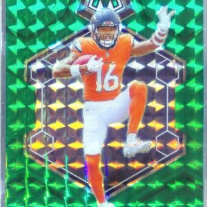 2024 Mosaic Troy Franklin Mosaic Green RC 378 Broncos