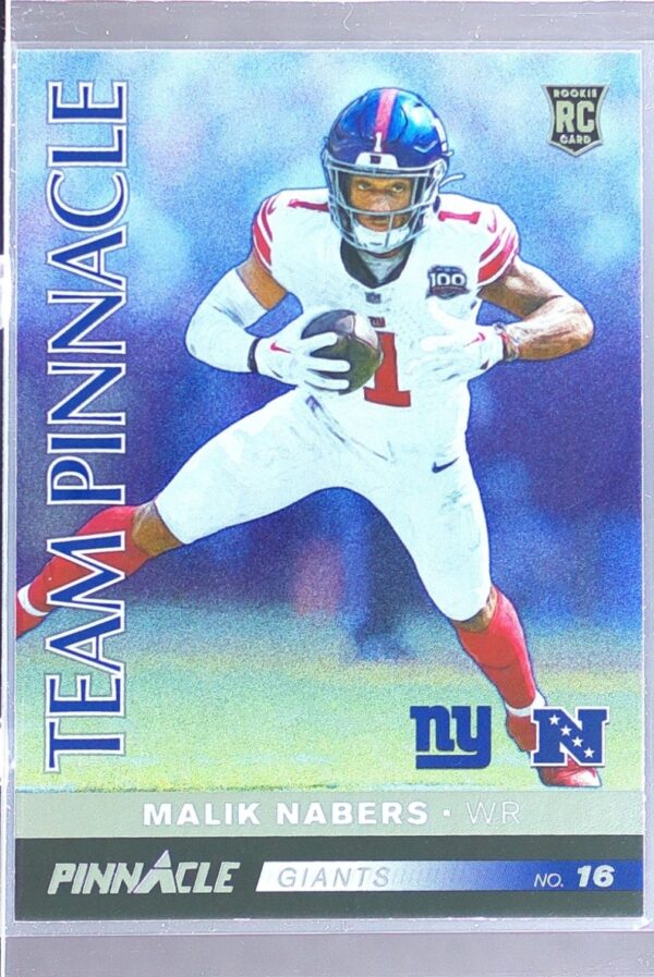 2024 Panini Encore Brian Thomas Jr. / Malik Nabers RC #16 Giants Team Pinnacle