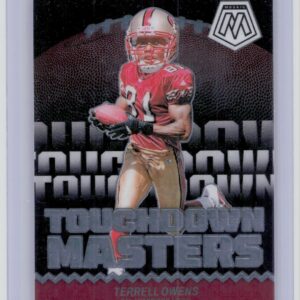 2024 Panini Mosaic Terrell Owens TM-TOS 49ers Touchdown Masters