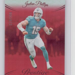 2024 Panini Prestige Jaelan Phillips Red Premium Xtra Points /399 189 Dolphins
