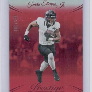 2024 Panini Prestige Travis Etienne Jr. Red Premium Xtra Points /399 135 Jaguars