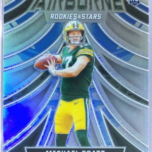 2024 Panini Rookies & Stars Michael Pratt RC A-MPT Packers Airborne Silver