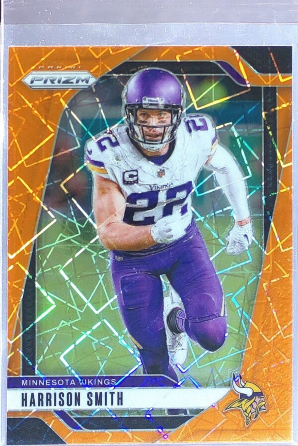 2024 Prizm Harrison Smith Orange Lazer 190 Vikings
