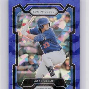 2024 Prizm Jake Gelof Blue Ice Prizms #41 Dodgers
