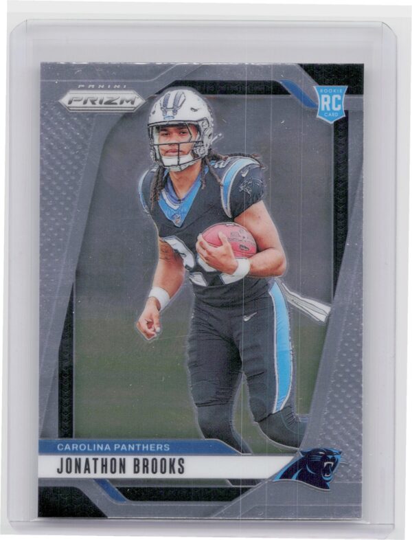 2024 Prizm Jonathon Brooks RC 357 Panthers