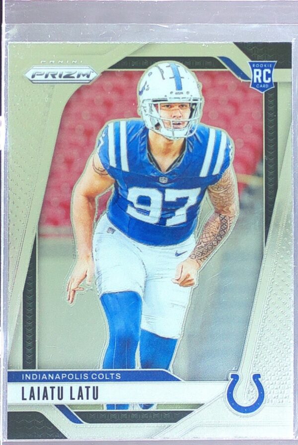 2024 Prizm Laiatu Latu RC #366 Colts
