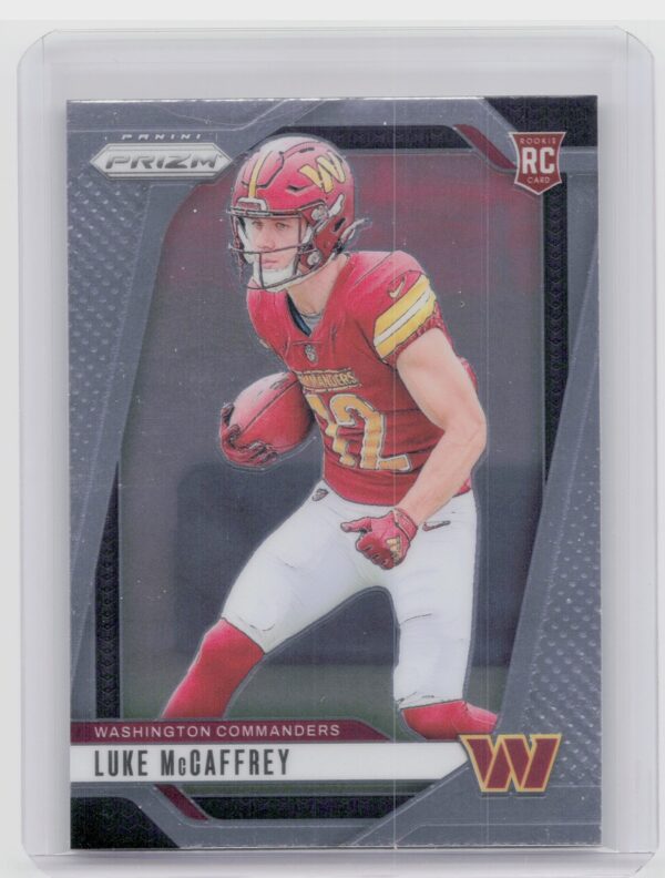 2024 Prizm Luke McCaffrey RC 367 Commanders