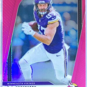 2024 Prizm T.J. Hockenson Pink 188 Vikings
