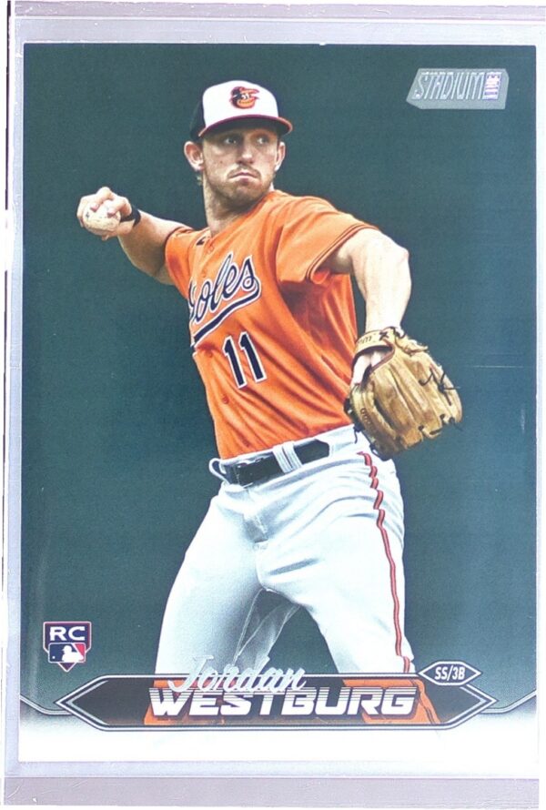 2024 Stadium Club Jordan Westburg RC #77 Orioles