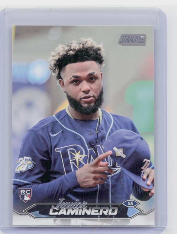2024 Stadium Club Junior Caminero RC #223 Rays