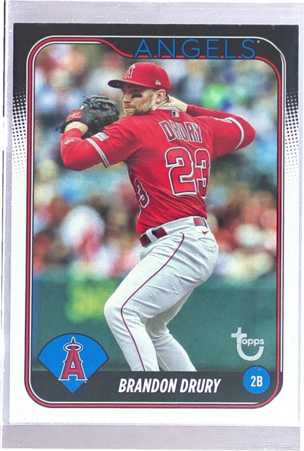 2024 Topps Brandon Drury Vintage Stock /99 #644 Angels