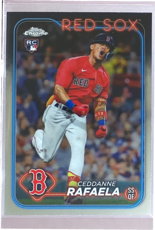 2024 Topps Chrome Ceddanne Rafaela RC #118 Sox