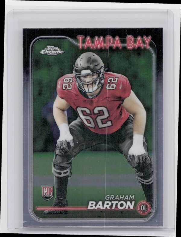 2024 Topps Chrome Graham Barton RC 288 Buccaneers