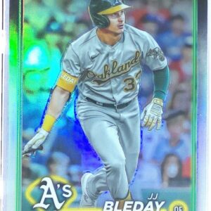2024 Topps Chrome JJ Bleday Refractors #190 Athletics