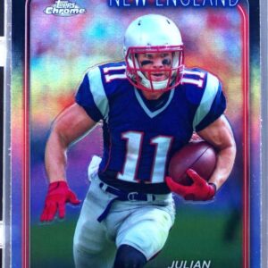 2024 Topps Chrome Julian Edelman Refractor #134 Patriots