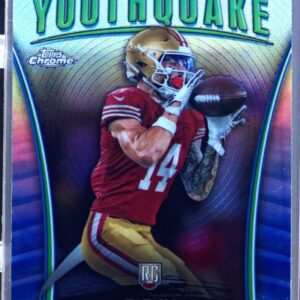 2024 Topps Chrome Ricky Pearsall RC #Y-19 49ers Youthquake Refractor