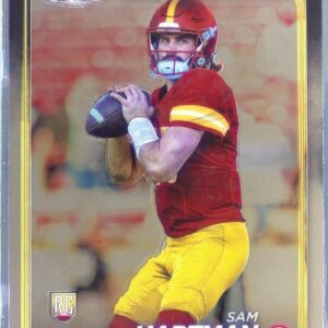 2024 Topps Chrome Sam Hartman RC #235 Commanders