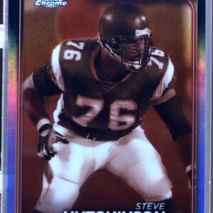 2024 Topps Chrome Steve Hutchinson Sepia Refractor #116 Vikings