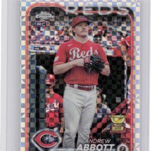 2024 Topps Chrome Update Andrew Abbott X Fractors RC #USC34 Reds